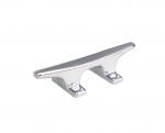 Pactrade Marine Boat Chrome Plated Flat Top Hollow Base Zamak 6'' Cleat for Docking